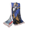 Limited-Edition Rain Dancer Silk Scarf by Donna Howell-Sickles