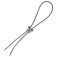 Rhinestone Butterfly Western Bolo Tie