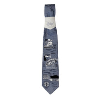 Limited-Edition West Coast Grey Silk Tie