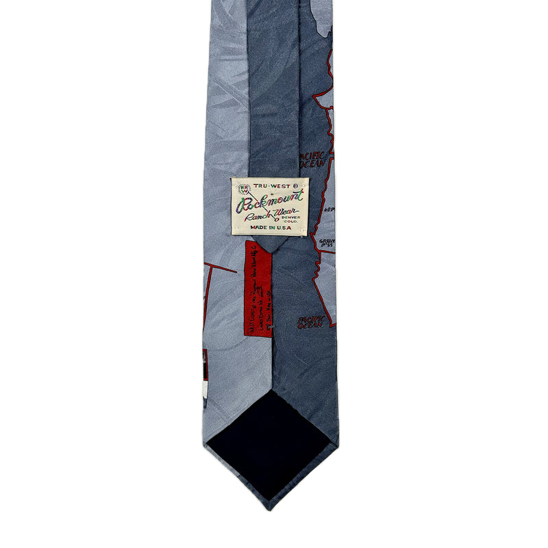 Limited-Edition West Coast Red Silk Tie