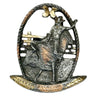 Tri-Color Professional Bullrider Western Bolo Tie