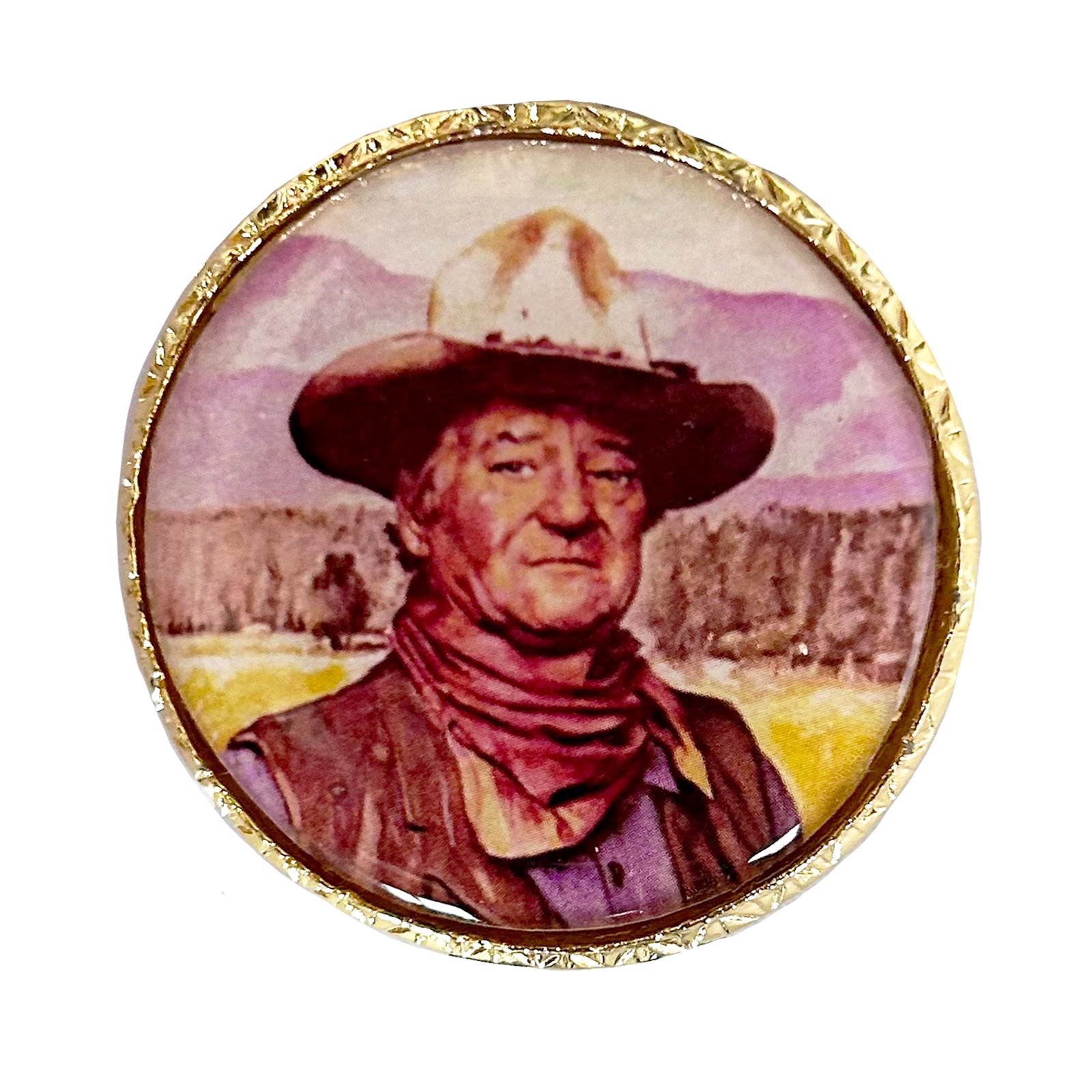The Duke John Wayne Western Bolo Tie