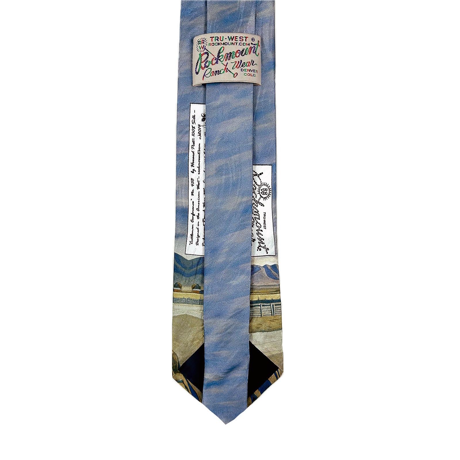 Rockmount Limited-Edition Cattlemen Conference Silk Tie by Howard Post