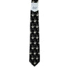 Roper & Brands Black Western Silk Tie