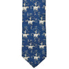 Roper & Brands Navy Western Silk Tie