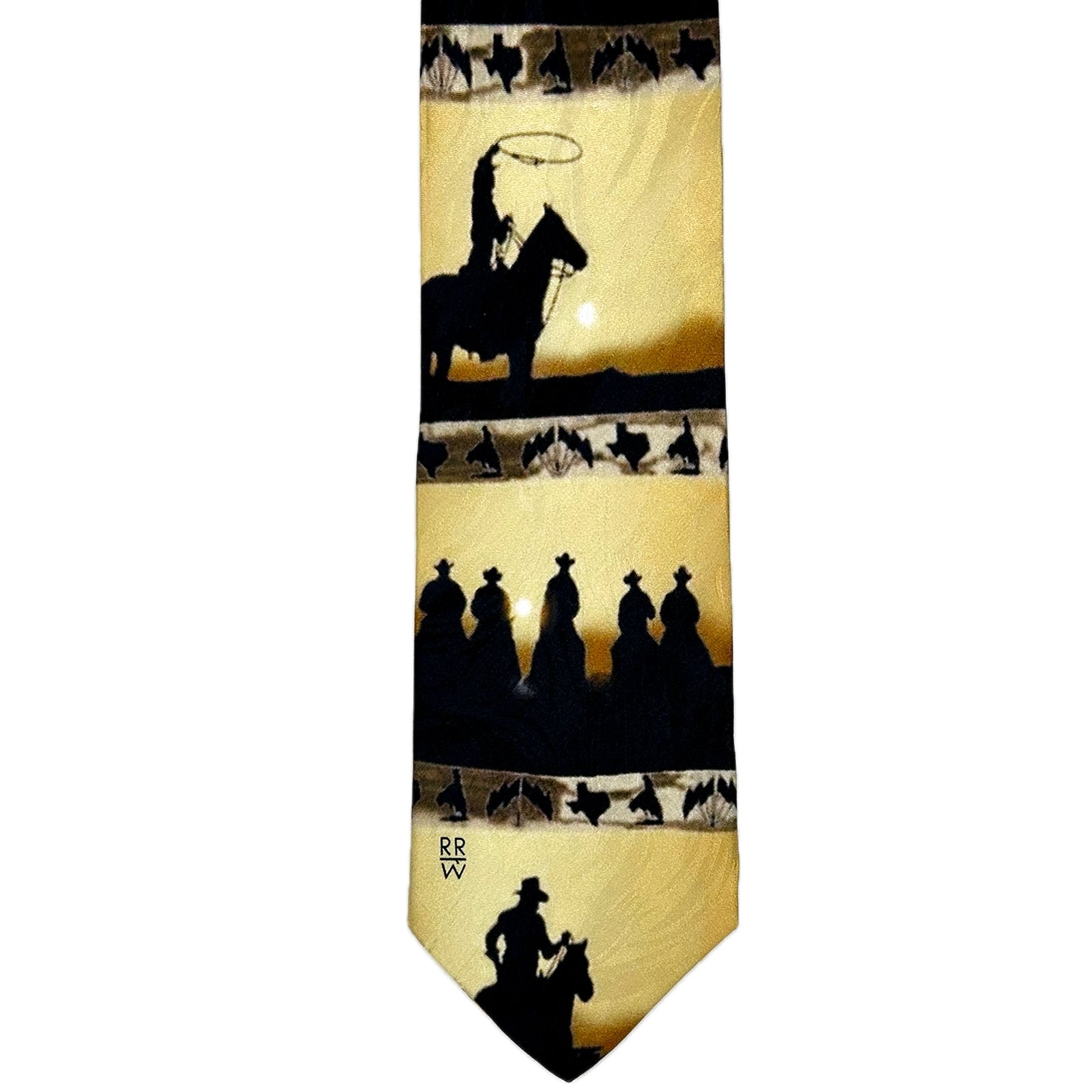 Limited-Edition Trail Riders Silhouette Silk Tie