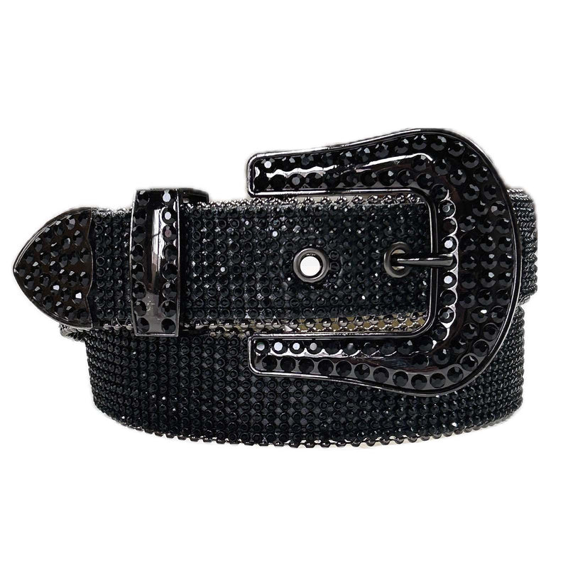 Cowboy Swarovski Belt Men's Rockmount Rhinestone Ostrich