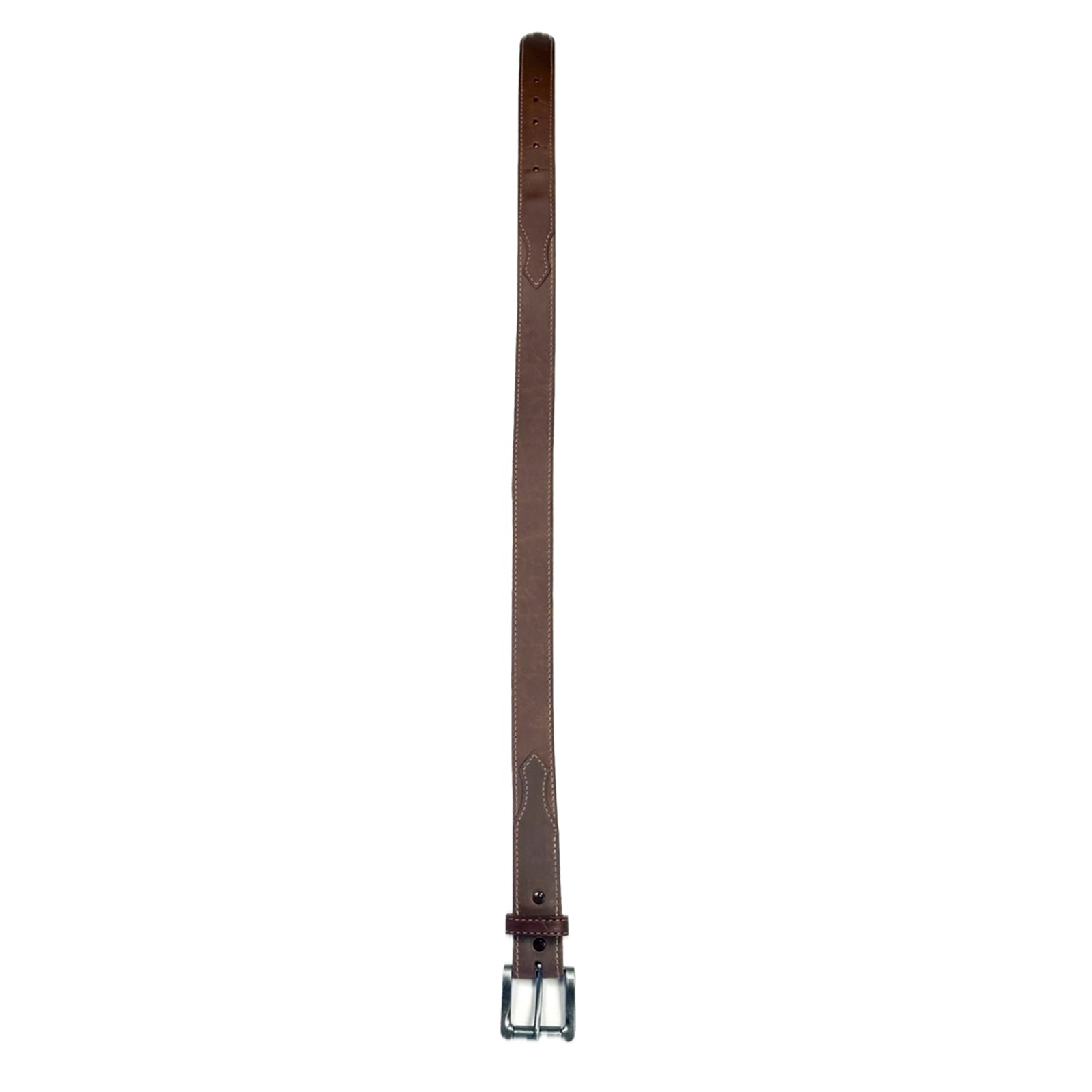 Hand finished Brown Saddle Leather Western Belt