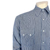 Men's Signature Denim Pinstripe Western Shirt