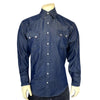 Men's Tencel Denim Sawtooth Western Shirt