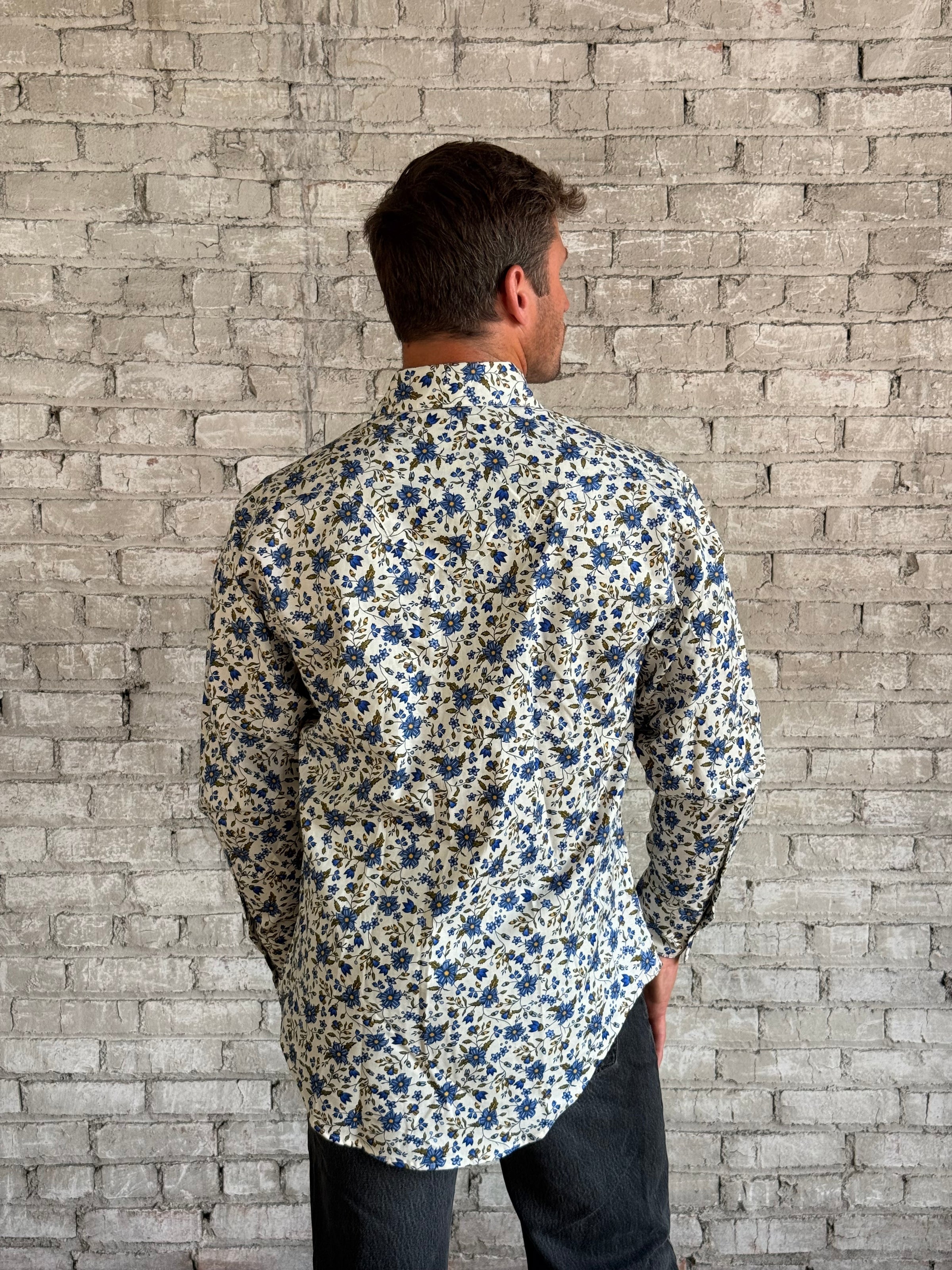 Rockmount Men's Floral Print Western Shirt