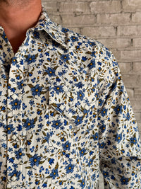 Rockmount Men's Floral Print Western Shirt
