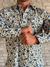 Rockmount Men's Floral Print Western Shirt