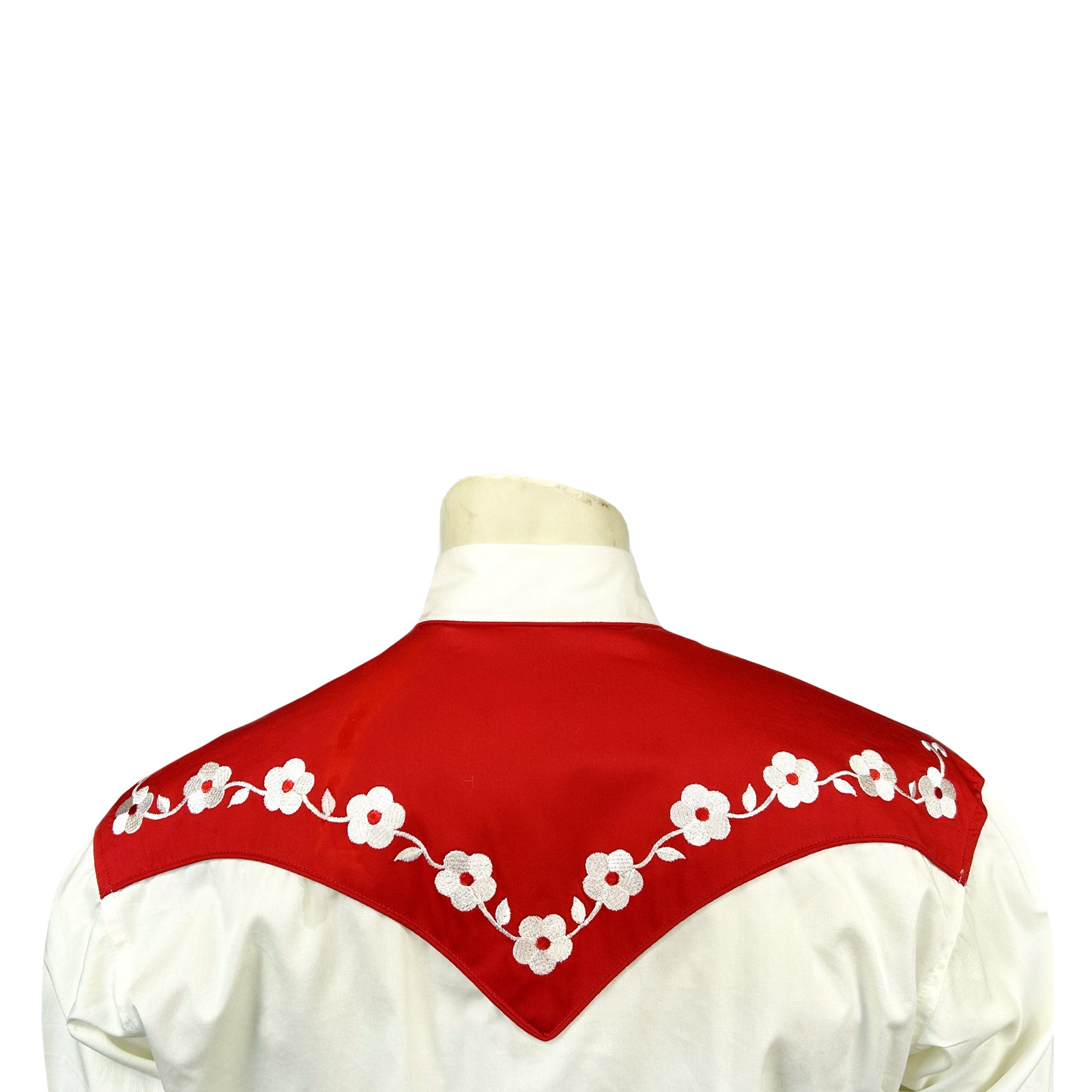 Rockmount Men's Loving You 2-Tone Floral Embroidery Western