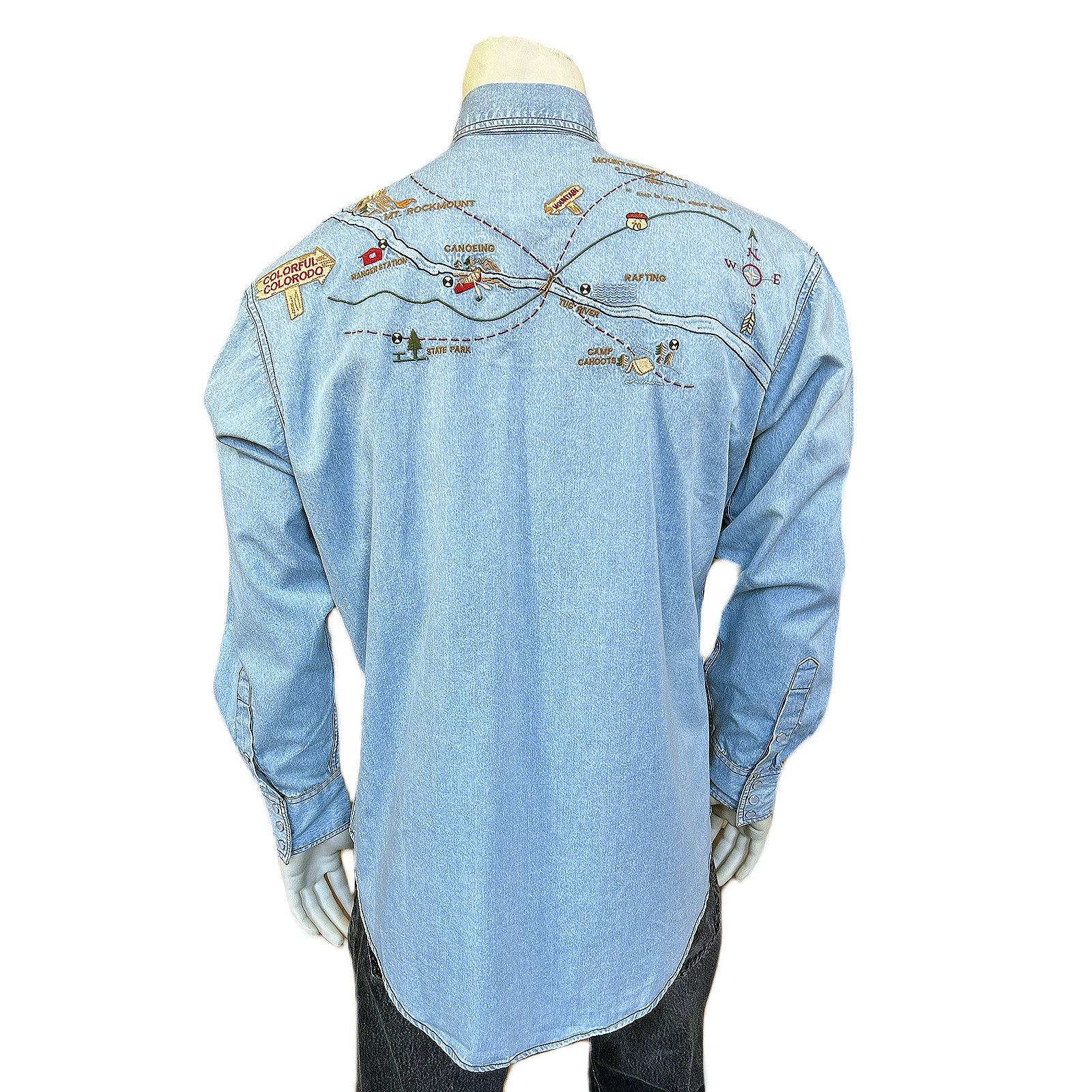 Rockmount sales denim shirt