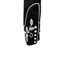 Men’s Vintage Black Floral Embroidered Western Shirt