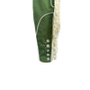 Men's Vintage Green Fringe Embroidered Western Shirt