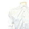 Men's Vintage White Fringe Embroidered Western Shirt