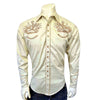 Men's Khaki Vintage Bull Rider Embroidery