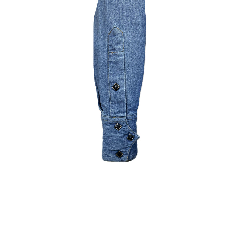 Men's Classic Denim Quarter Horse Western Shirt