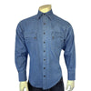 Men's Classic Denim Quarter Horse Western Shirt