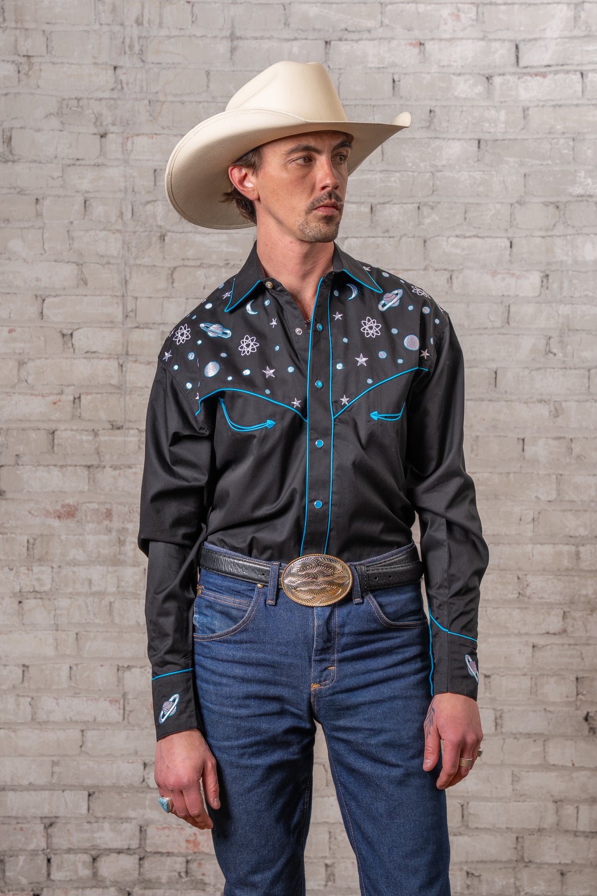 cowboys dress shirts Amazon.com: COOFANDY Mens Shirt Western Two Pocket Slim Fit Cotton Casual Button Down Cowboy Shirt : Clothing, Shoes & Jewelry