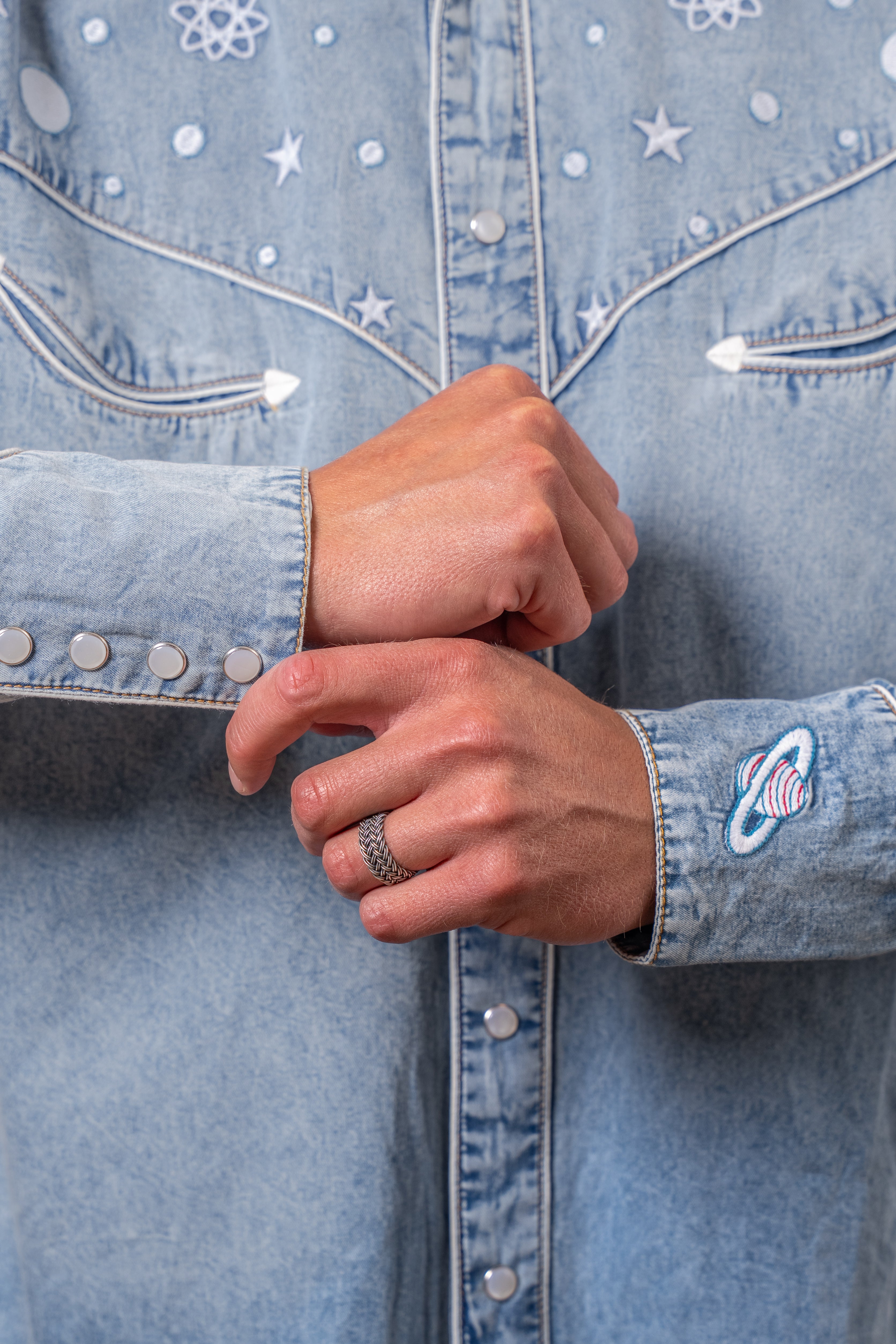 Men's Denim & Chambray Western Snap Shirts – tagged 