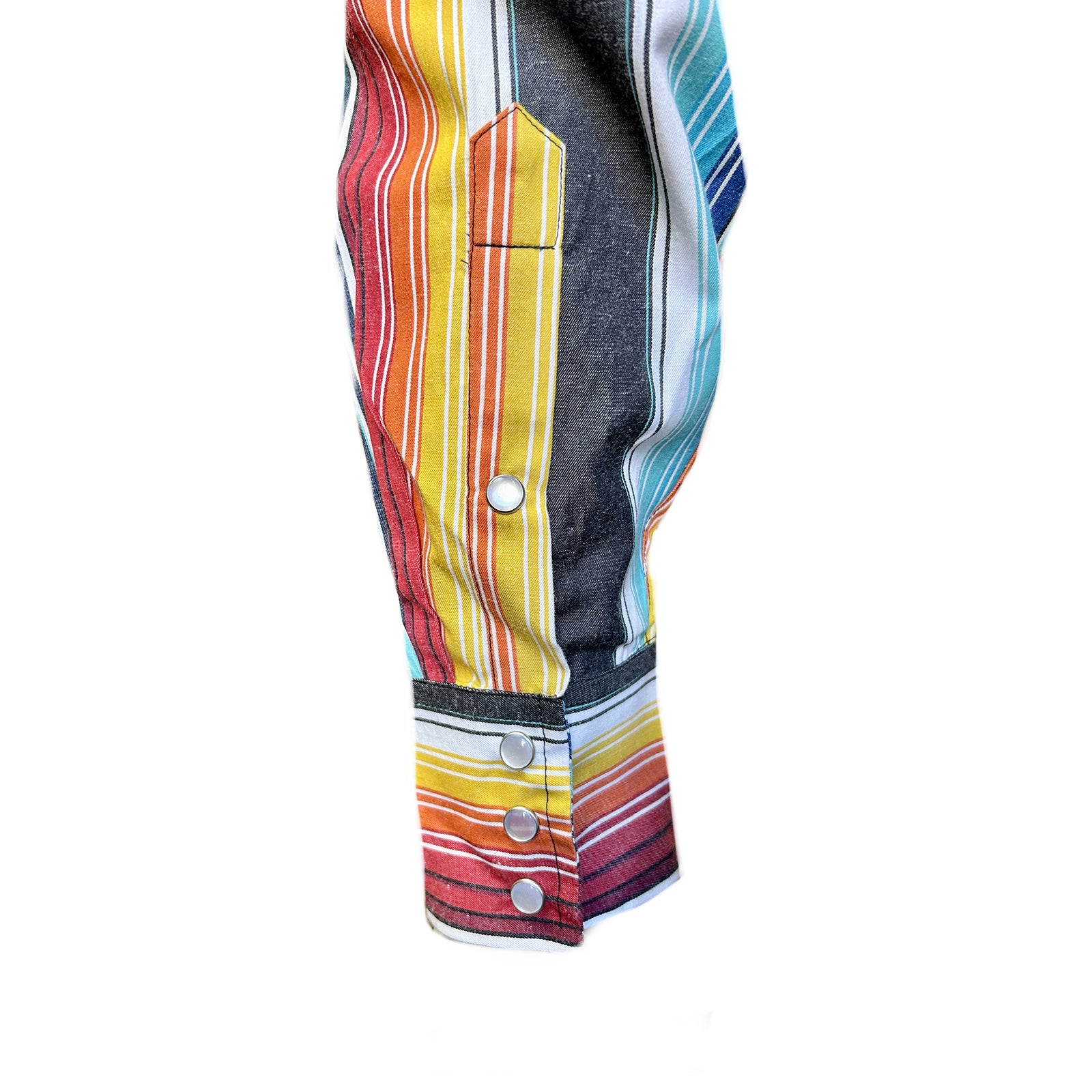 Men's Vintage Serape Stripe Western Shirt – Rockmount Men's Vintage Serape Stripe Western Shirt – Rockmount