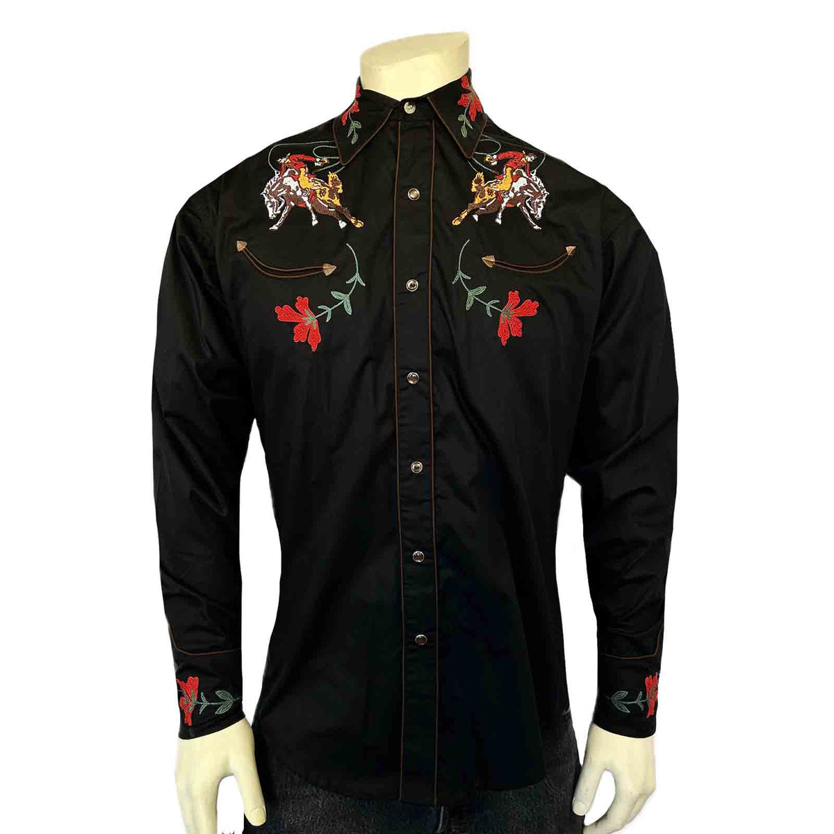 Men's Embroidered Western Shirts Rockmount Men's Embroidered Western Shirts Rockmount