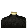 Men's Vintage Black-on-Black Tooling Embroidered Western Shirt