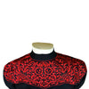 Men's Vintage Black & Red Tooling Embroidered Western Shirt