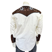 Men's Vintage 2-Tone Horseshoe Embroidery