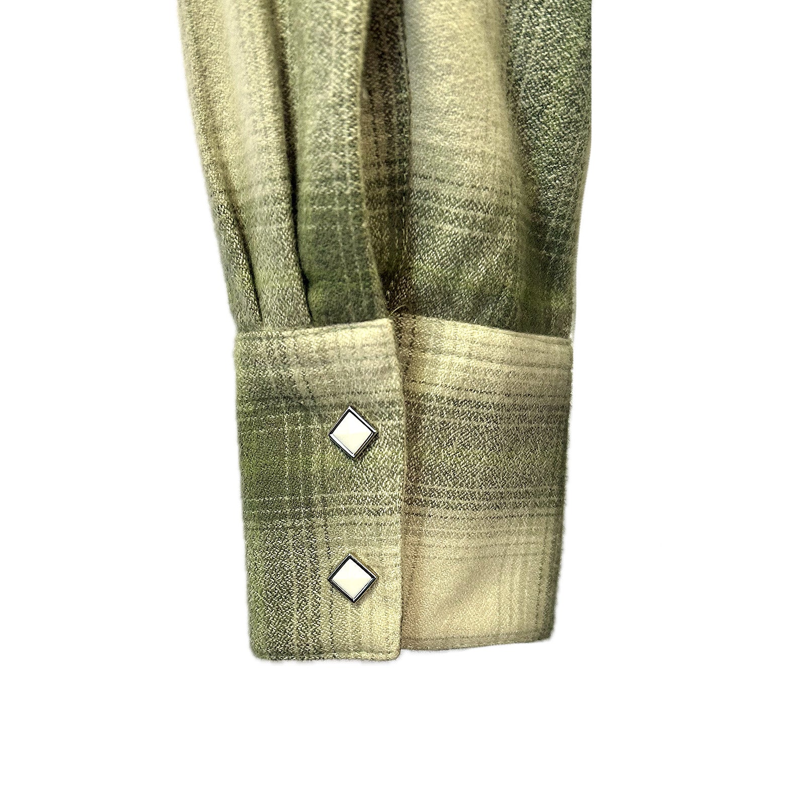 Rockmount Women's Green Plaid Flannel Western Shirt