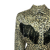 Women's Rock Star Leopard Fringe Western Shirt