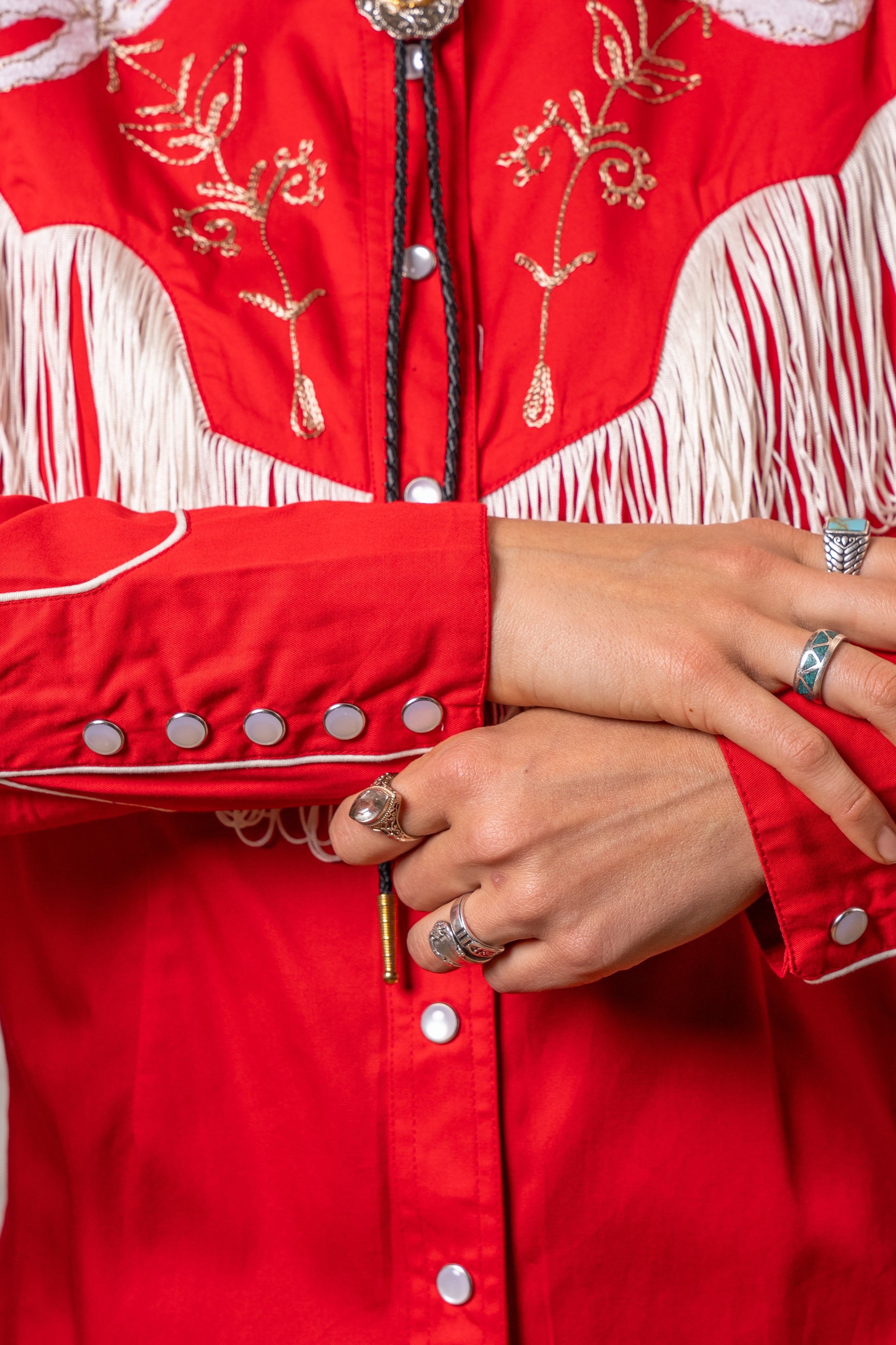Women's Western Fringe Snap Shirts