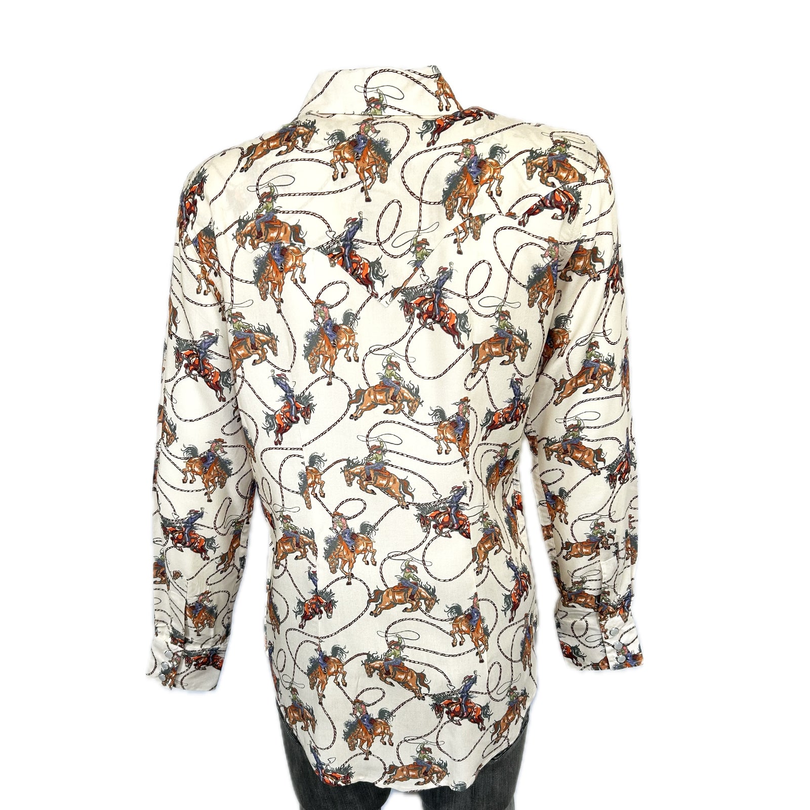 Women’s Natural Print Western Shirt