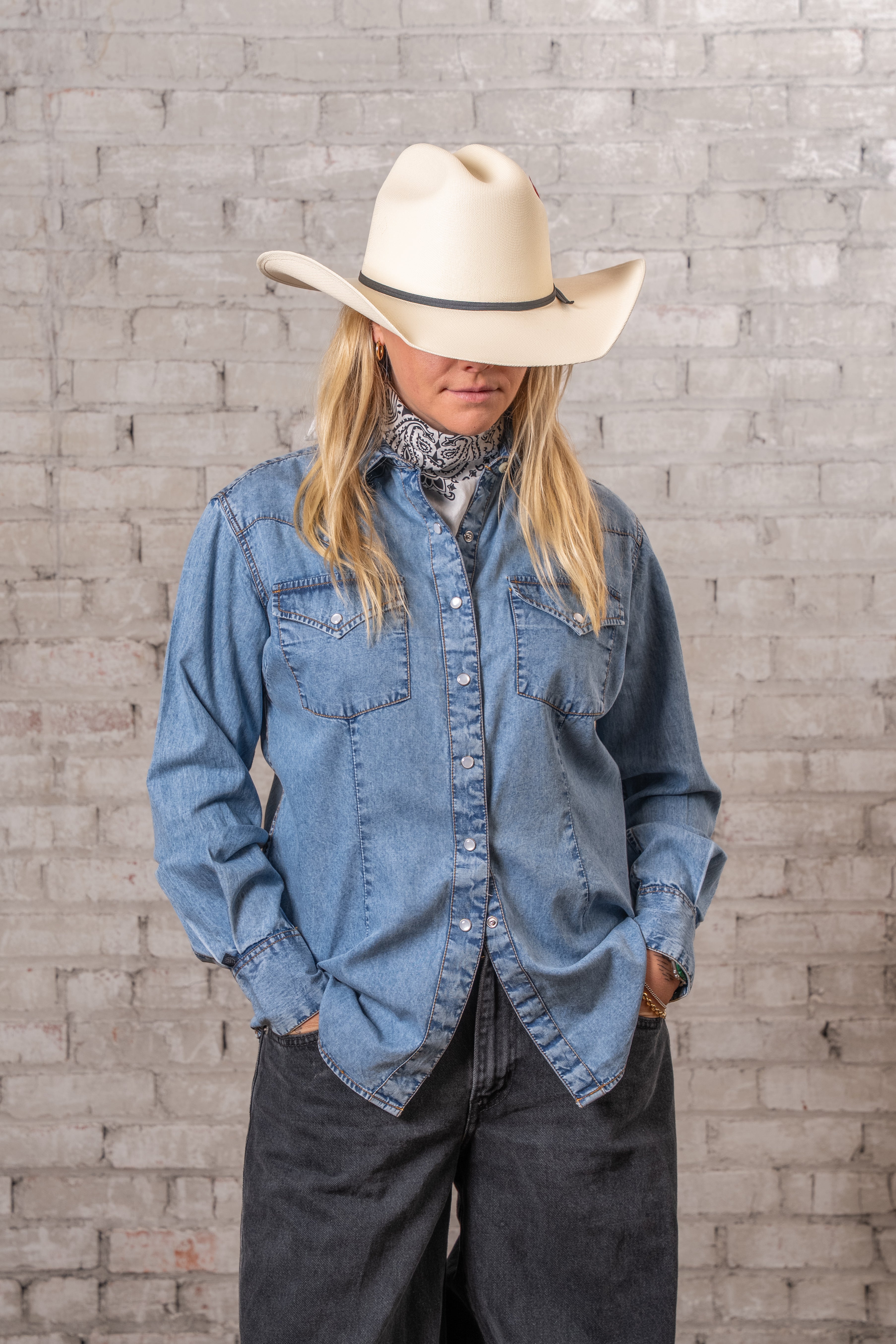 Rockmount Women's Denim Western Shirt