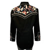 Women’s Vintage Floral & Stars Embroidered Shirt