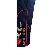 Women's Vintage Rose Embroidered Western Shirt