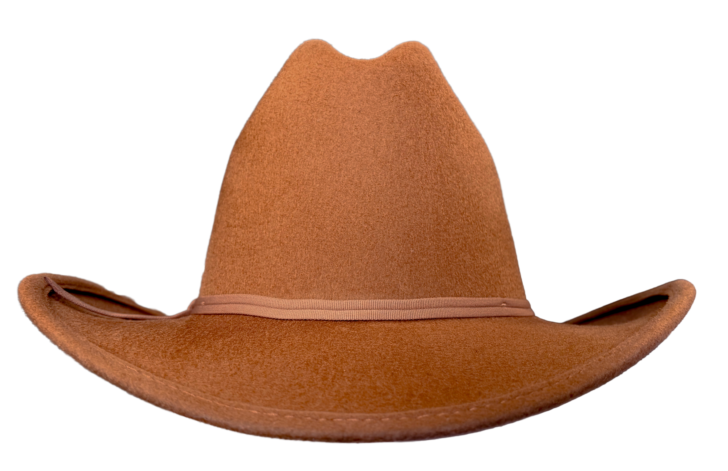Kid's Sorrel Wool Felt Western Cowboy Hat