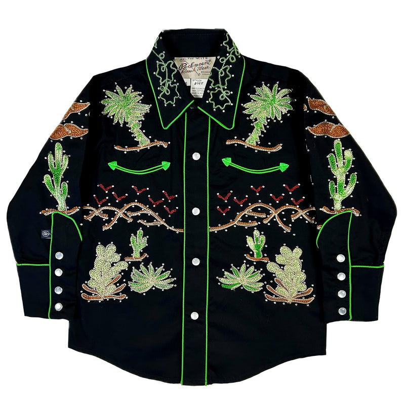 Kid's Embroidered Porter Wagoner Vintage Western Shirt