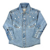 Kid's Denim Out of This World Embroidered Western Shirt