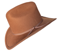 Kid's Sorrel Wool Felt Western Cowboy Hat