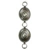 Sunwest Silver Oval Concho Belt Small