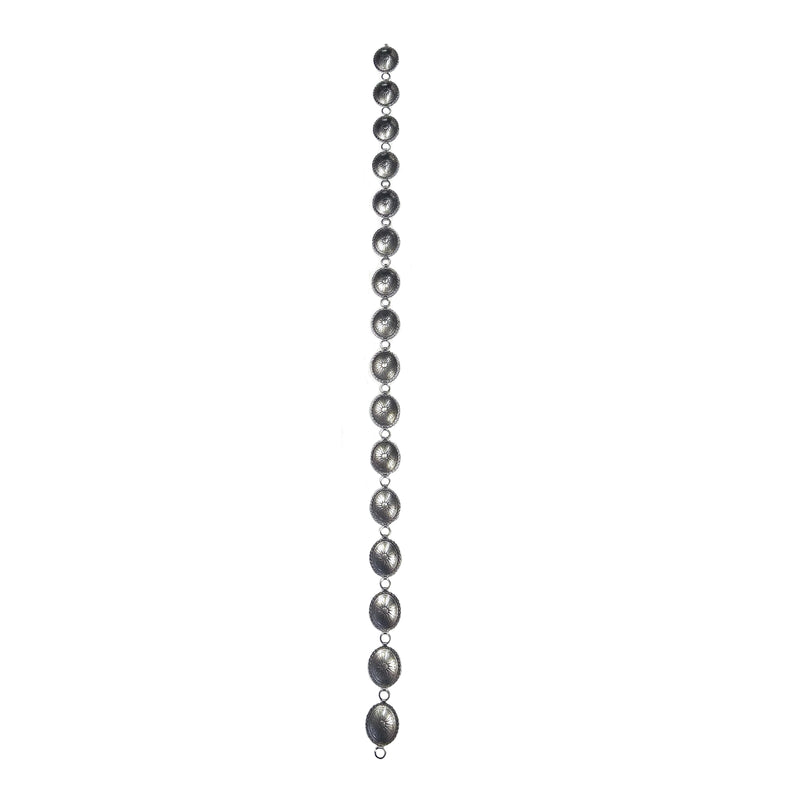 Sunwest Silver Oval Concho Belt