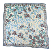 Limited-Edition Floral & Swallow Silk Scarf by Buffalo Bill