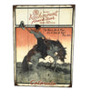 Cowgirl Bronc Distressed Wood Western Sign