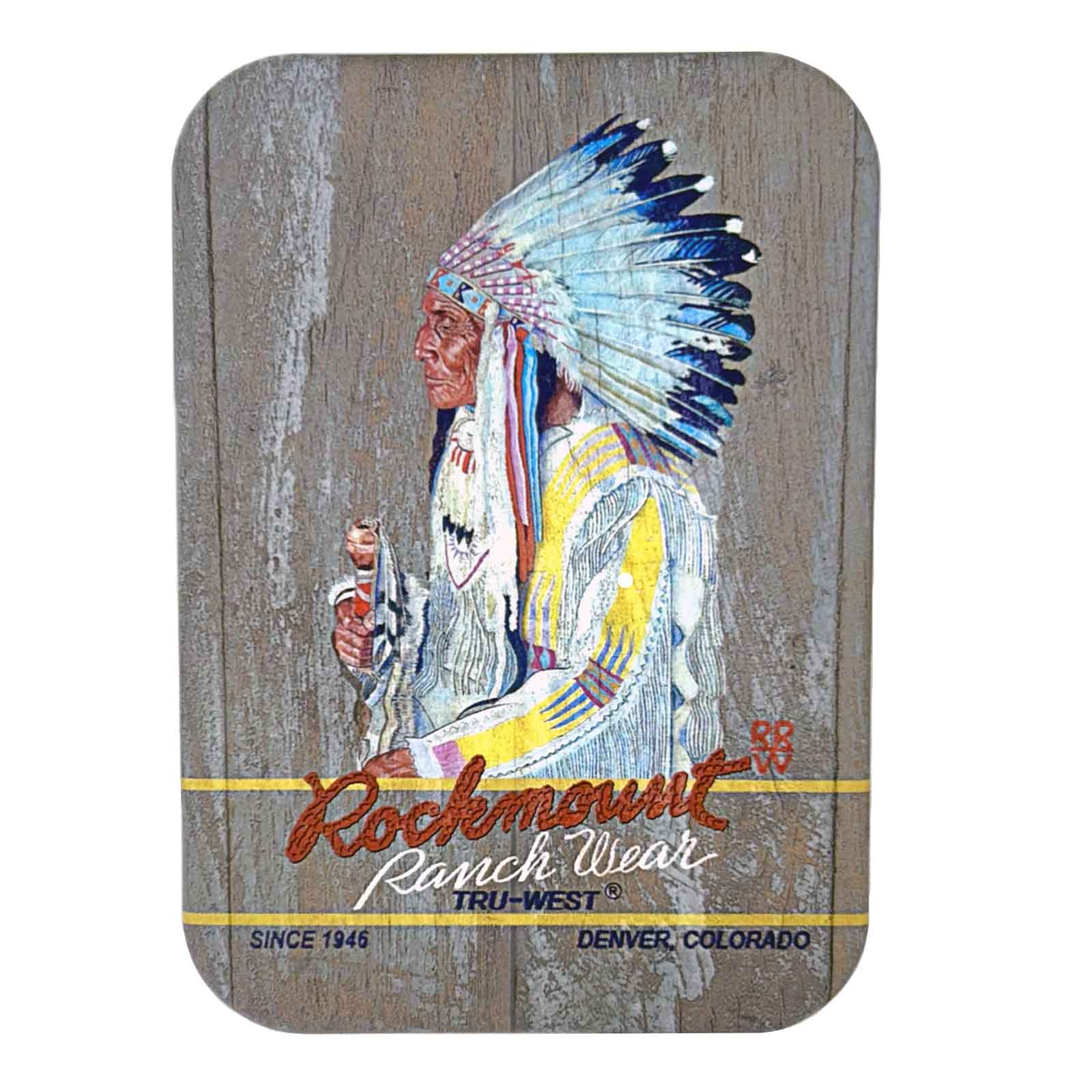 Rockmount Indian Chief Vintage Western Magnet