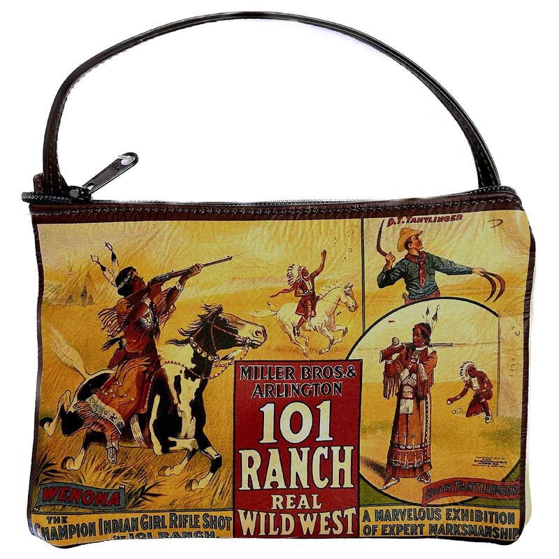 Wild West Show 101 Ranch Leather Western Purse