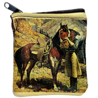 Cowgirl Split Skirt Leather Western Coin Purse